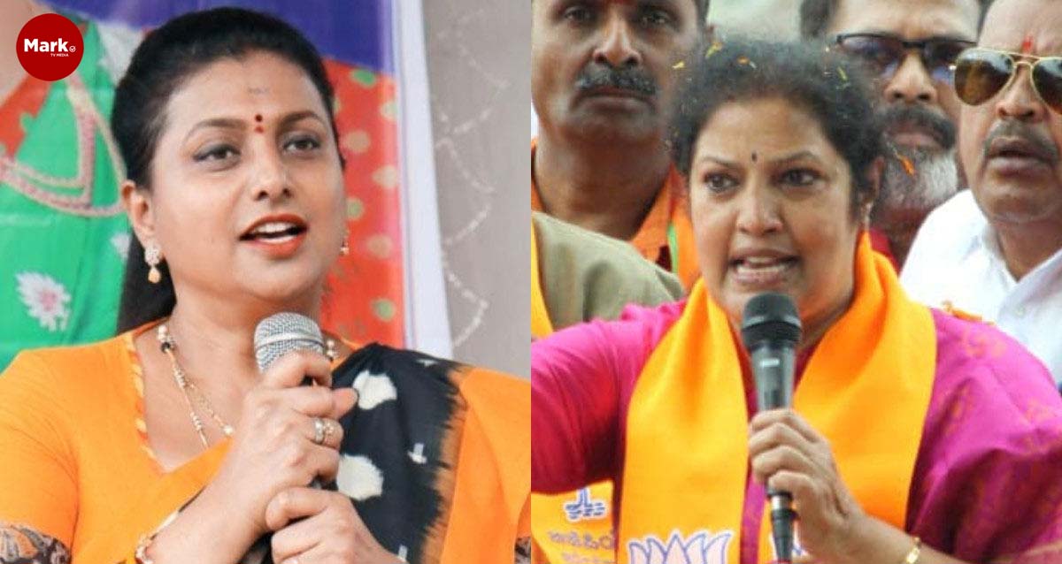 పురందేశ్వరికి గట్టి కౌంటర్ ఇచ్చిన మంత్రి రోజా