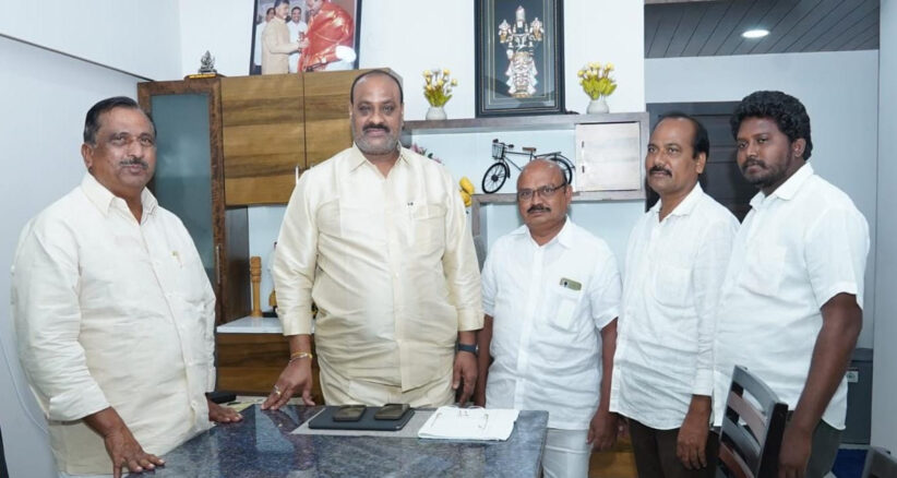 TDP Bathyala Changal Rayudu met with Atchannaidu
