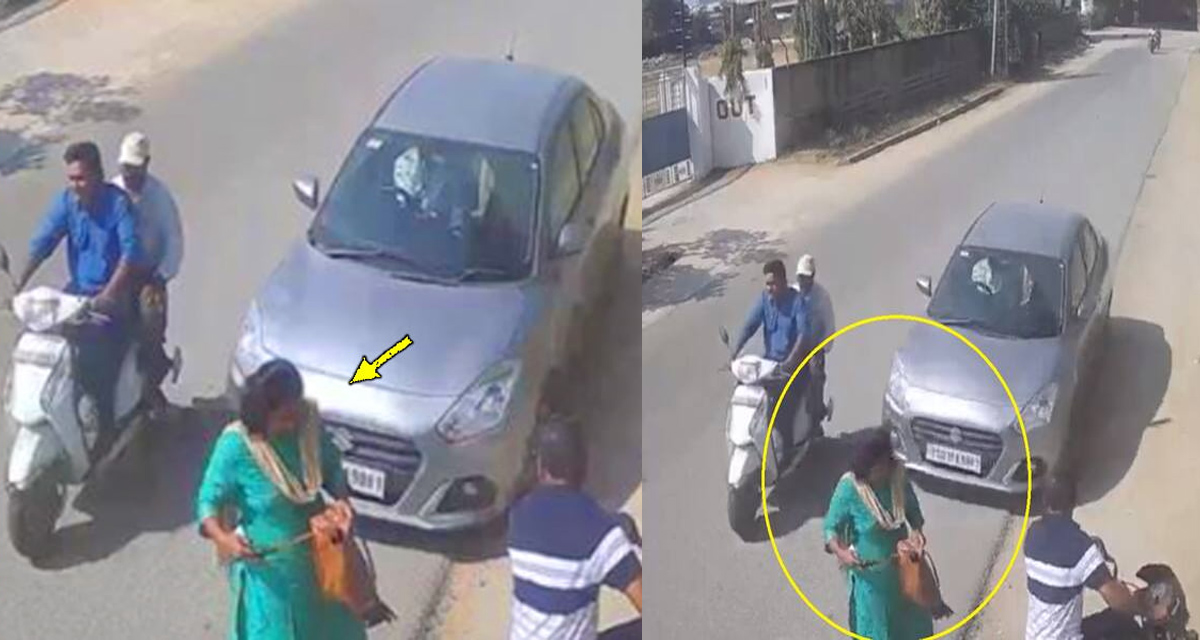 Warangal Accident Video: సీఐ కొడుకు ర్యాష్‌ డ్రైవింగ్‌.. సెకన్లలో మహిళ మృతి! వీడియో వైరల్‌